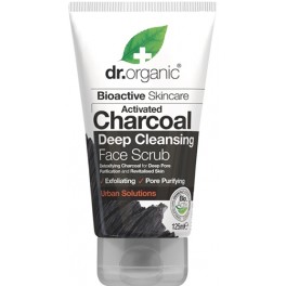 Dr Organic Exfoliante Facial de Carbon Activado 125 ml Dr Organic Exfoliante Facial de Carbon Activado 125 ml