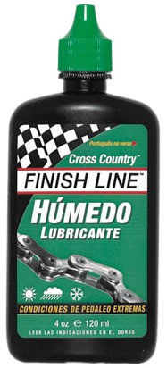 Finish Line Cross Country Humedo Lubricante 120 ml Finish Line Cross Country Humedo Lubricante 120 ml