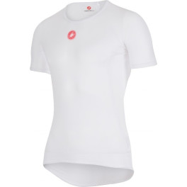Castelli Camiseta Interior Pro Issue Manga Corta Blanco