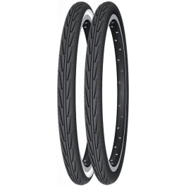 Michelin Cubierta 20x1.75 Diabolo City Junior Blanca Negra