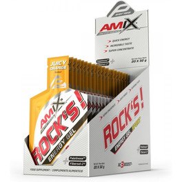 Amix Performance Energy Rock's Gel Cafeïnevrij - 20 gels x 32 gr