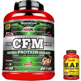Pack REGALO Amix MuscleCore CFM Nitro Protein Isolate 2 kg + M.A.P. Muscle Amino Power 30 Tabletas