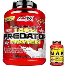 CADEAU Pack Amix Predator Protein 2 Kg + M.A.P. Muscle Amino Power 30 Comprimés
