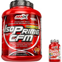 Pack REGALO Amix IsoPrime CFM Isolate Protein 2 Kg + Daily One 30 caps