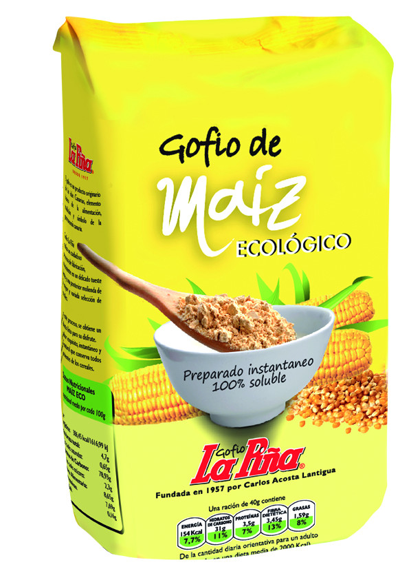 Gofio La Piña Gofio De Maiz Bio 500 Gr Gofio La Piña Gofio De Maiz Bio 500 Gr