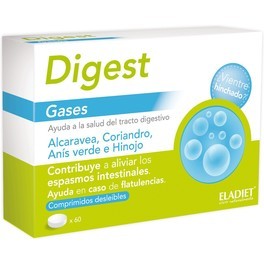 Eladiet Digest Gases - 60 Comp