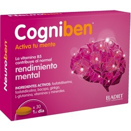 Eladiet Cogniben 30 Comprimidos (Antes Neuroben 30 Comp )