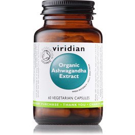 Viridian Ashwagandha Extracto Bio 60 Vcaps