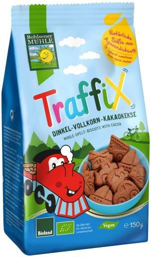 Bohlsener Muehle Traffix Galletas De Espelta Choco Niños Bio 150 Gr Bohlsener Muehle Traffix Galletas De Espelta Choco Niños Bio 150 Gr