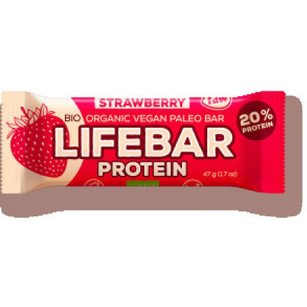 Lifefood Lifebar Proteina Fresa