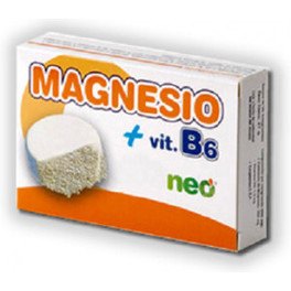 Neo - Magnésium + B6 30 Comprimés - Complément Alimentaire Anti Stress - Evite Crampes et Contractures
