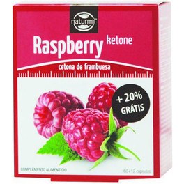 Naturmil Raspberry Ketone Cetona De Frambuesa 60+12 Caps