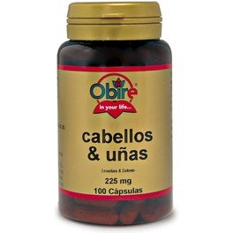 Obire Cabellos, Uña (Lev+selenio) 225 Mg 100 Caps