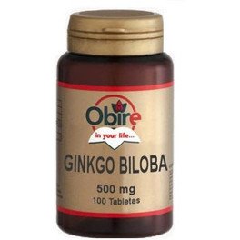 Obire Ginkgo Biloba 500 Mg Ext Seco 100 Comp