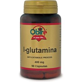 Obire L-glutamina 400 Mg 90 Caps