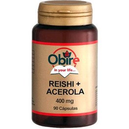Obire Reishi (Micelio&acerola) 400 Mg 90 Caps