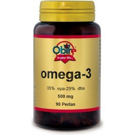 Obire Omega 3 35%-25% 500 Mg 90 Perlas