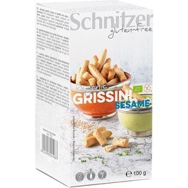 Schnitzer Palitos Grissini Sesamo S/g Schnitzer 100 G