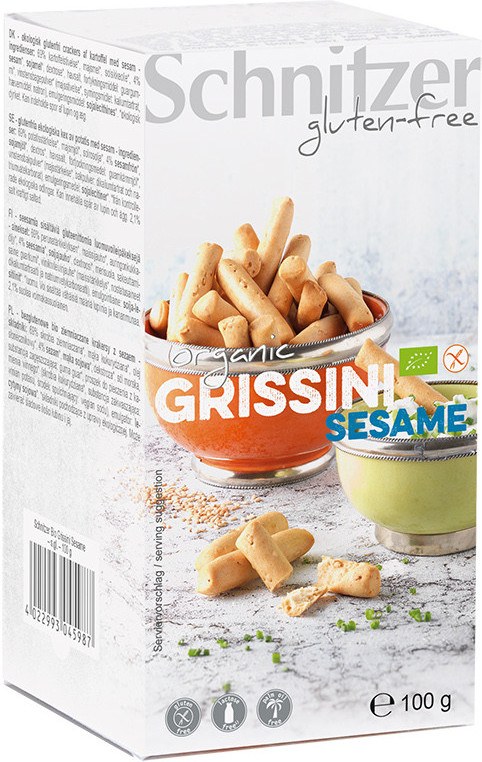 Schnitzer Palitos Grissini Sesamo S/g Schnitzer 100 G Schnitzer Palitos Grissini Sesamo S/g Schnitzer 100 G