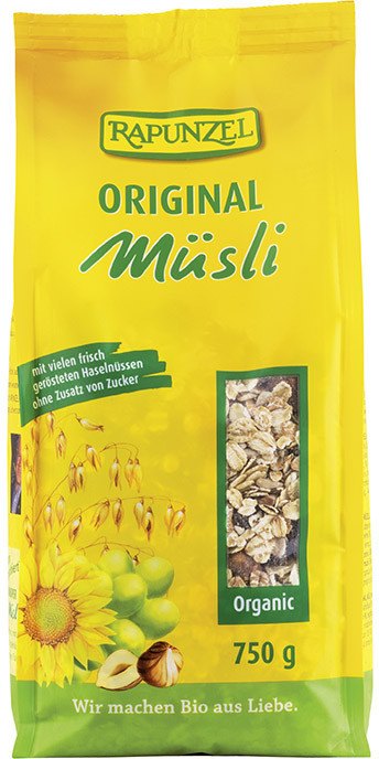 Rapunzel Muesli Original Rapunzel 750 G Rapunzel Muesli Original Rapunzel 750 G