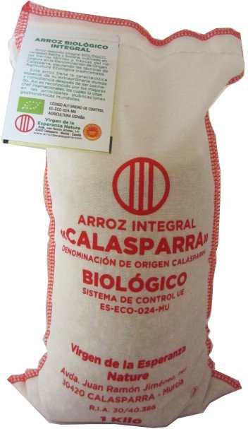 Calasparra Arroz E.tela Integral Calasparra 1 Kg Calasparra Arroz E.tela Integral Calasparra 1 Kg