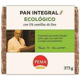 Pema Pan Centeno 5% Semillas Lino Pema 375 G