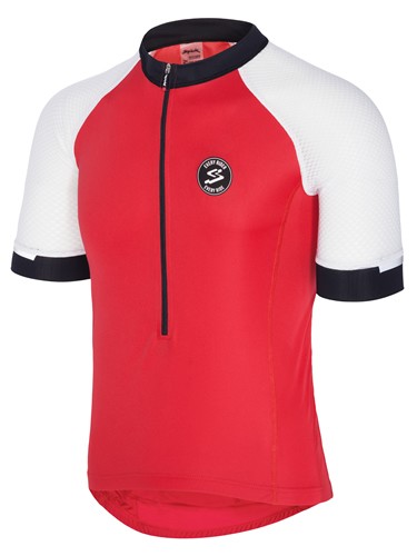 Spiuk Sportline Maillot Race Hombre Rojo-Blanco Spiuk Sportline Maillot Race Hombre Rojo-Blanco