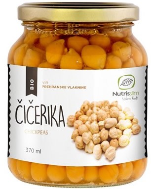 Nutrisslim Natures Finest Bio Chickpeas-Garbanzos 370 ml Nutrisslim Natures Finest Bio Chickpeas-Garbanzos 370 ml