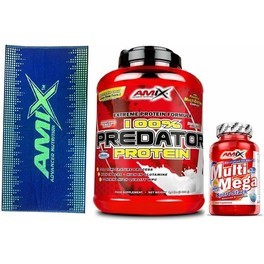 CADEAU Pack Amix Predator Protein 1 Kg + Multi Mega Stack 120 tabs + Detonatrol 30 caps + Relax 30 Caps
