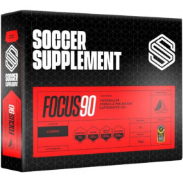 Select Fútbol Suplemento Gel Energético Cafeína Focus90 Cereza (pack 12) - 12x70g