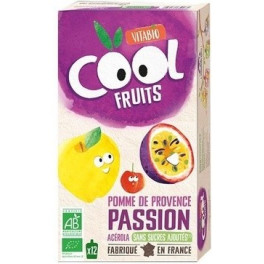 Babybio Pack Cool Fruits Manzana Fruta De La Pasion 12 X 9