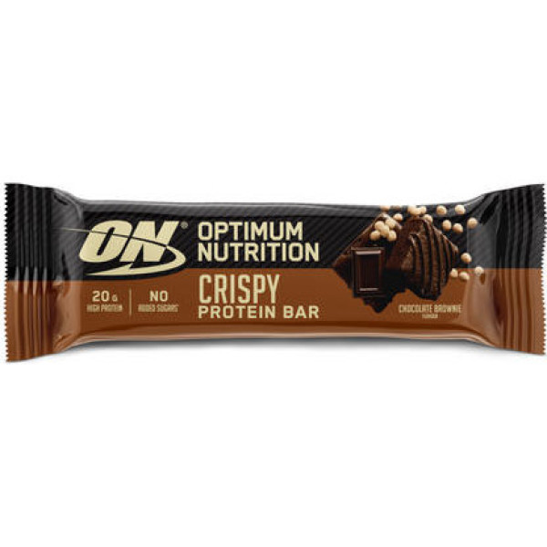Optimum Nutrition On Crispy Protein Bar 1 Barrita X 65 Gr
