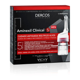 Vichy Dercos Aminexil Clinical 5 Homme 12 Monodose Mann