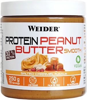 Weider Protein Peanut Butter Smooth - Crema de Cacahuete 250 gr Weider Protein Peanut Butter Smooth - Crema de Cacahuete 250 gr