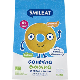 Biscoitos de Soletra Infantil Smileat Com Maçã 220 G E