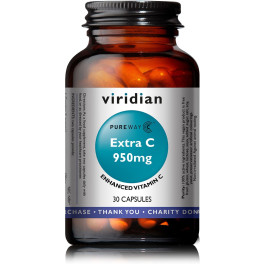 Viridian Extra C Pureway-c 950 Mg 90 Cápsulas Veganas