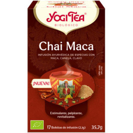 Yogi Tea Maca Chai Organic 17 Bolsitas
