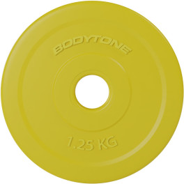 Bodytone Disco De Pvc 2kg Amarillo Diámetro 28mm