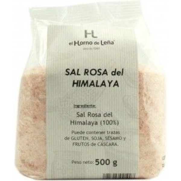 Horno De Leña Sal Rosa Del Himalaya 500 G