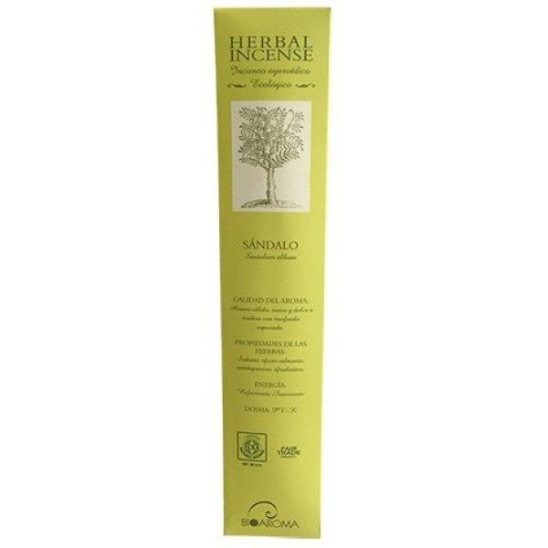 Bioaroma Incienso Eco Bioaroma De Sandalo 12 Varillas