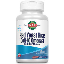 Kal Red Rice Q10 Omega 3 60 Perlas