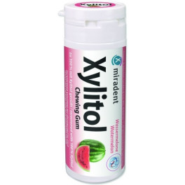 Miradent Xylitol Chicle Sabor Sandia Bote 30 Ud X 30 Gr