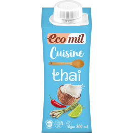 Ecomil Crema De Coco Thay Bio Para Cocinar 200ml