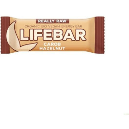 Lifefood Lifebar Algarroba Y Avellana Bio 47g Caja 15 Unidades