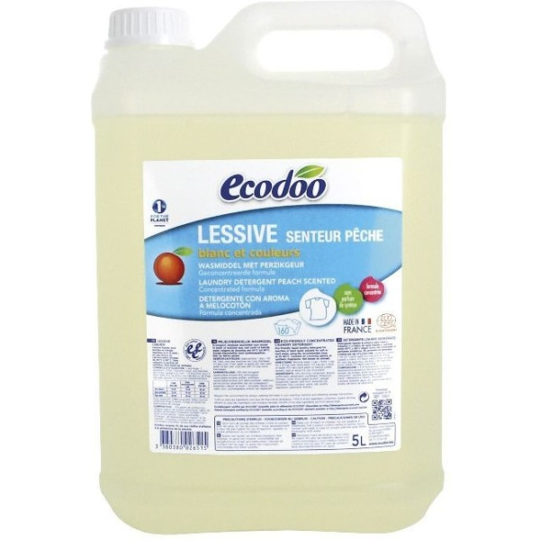 Ecodoo Detergente Liquido Concentrado Melocoton 5 L