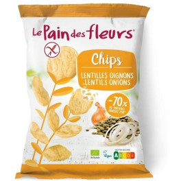 Le Pain Des Fleurs Chips De Lentejas Con Cebolla Sin Gluten 50 G