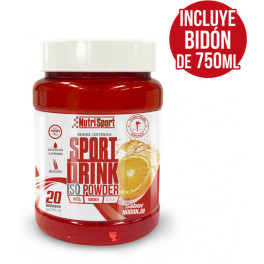 Nutrisport Sport Drink ISO Powder 1020 Gr + Bidón 750 Ml