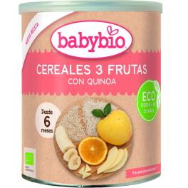Babybio Céréales 3 Fruits & Quinoa 220g