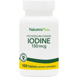 Natures Plus Iodine (Yoduro Potasico) 100 Comp
