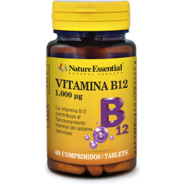 Nature Essential Vitamina B-12 1000 Mcg 60 Comp